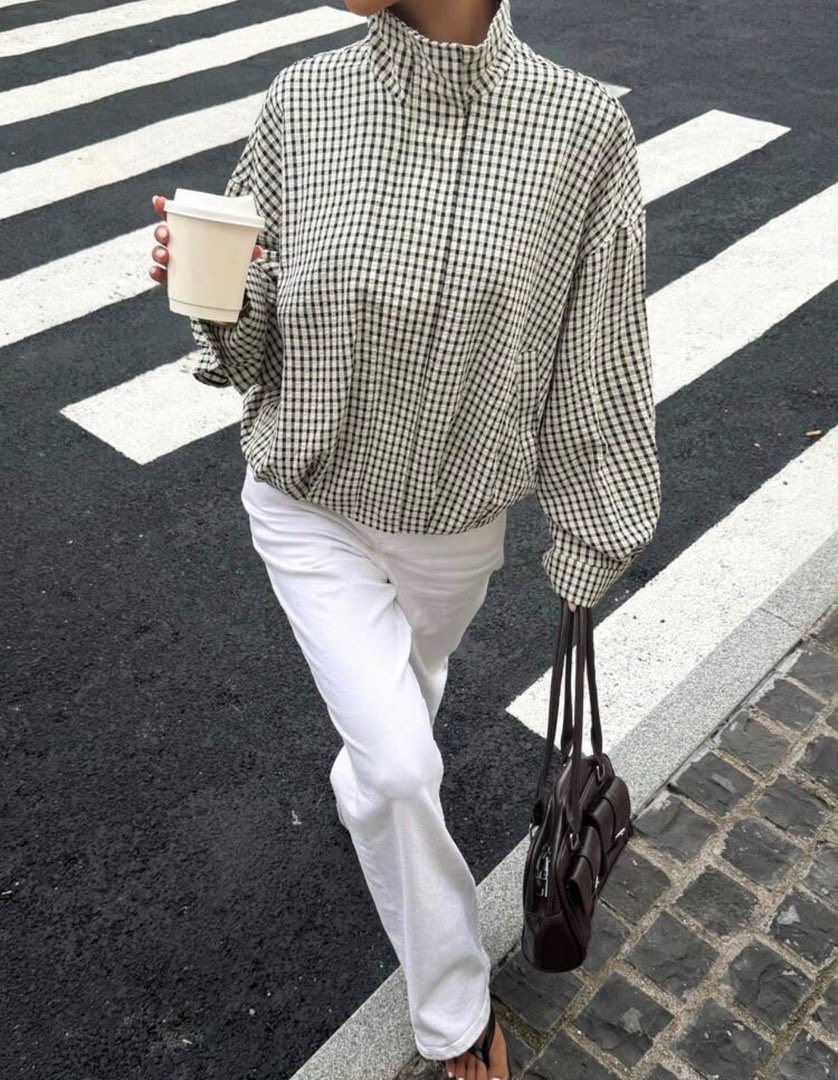 Chaqueta Vichy