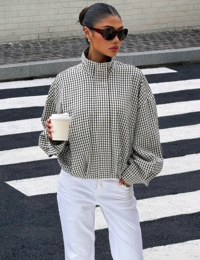 Chaqueta Vichy