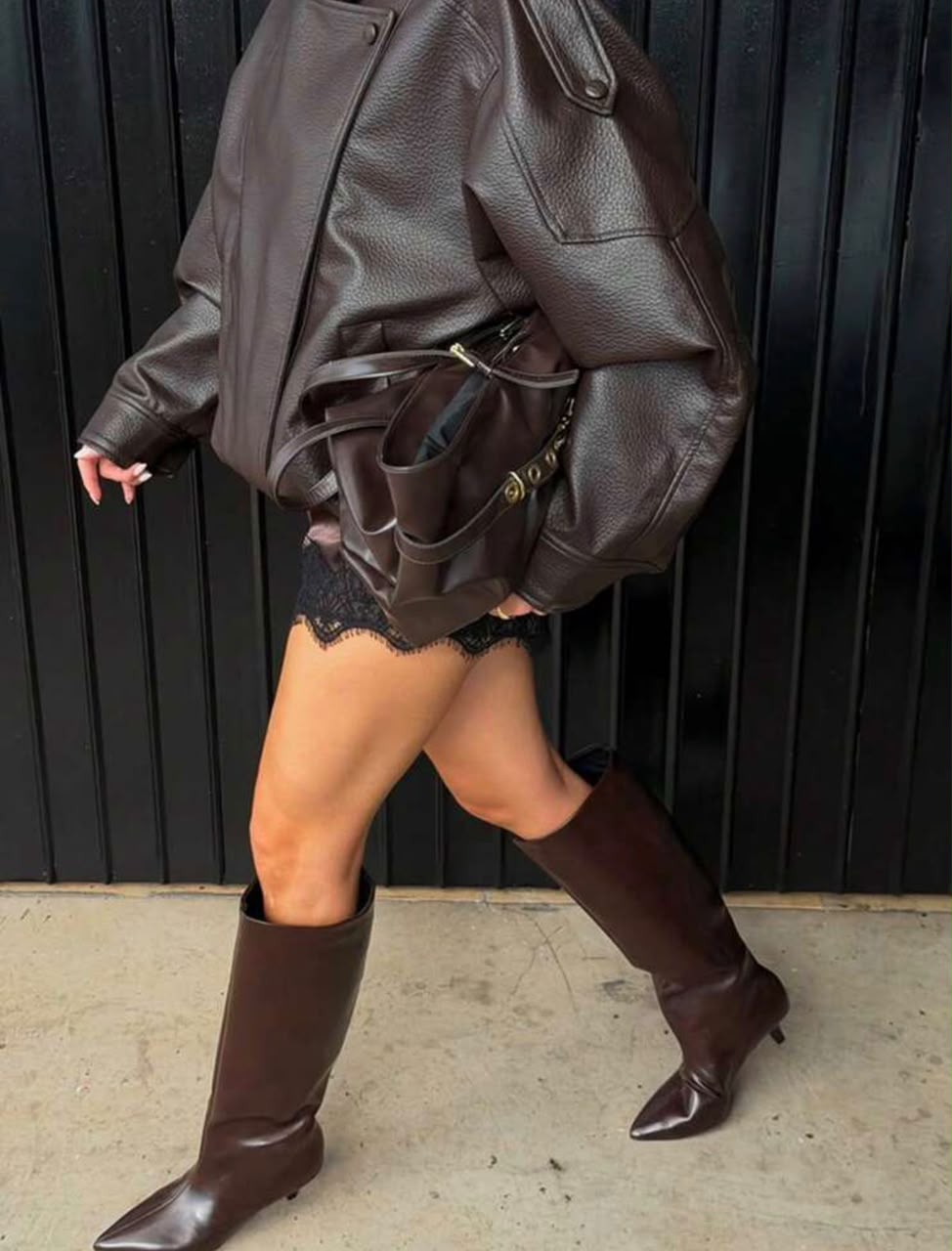 Brown Leather Jacket